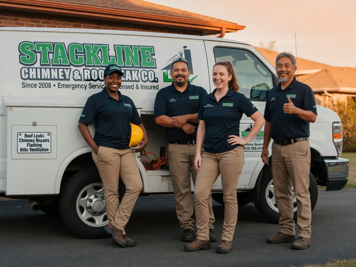 Chimney flashing repair company in San Anselmo, CA
